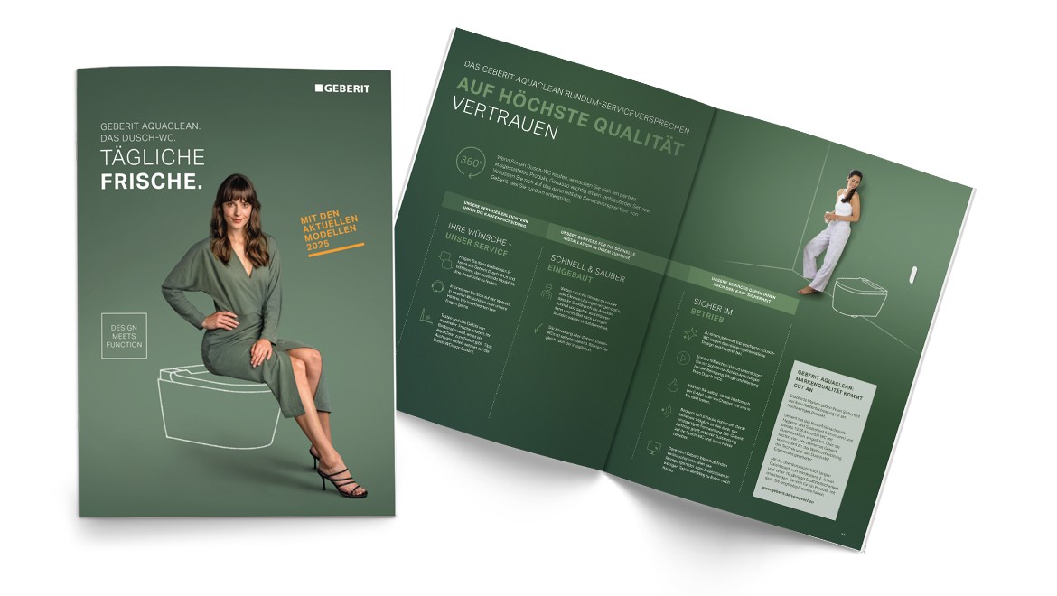 Geberit AquaClean Salesbroschüre Geberit AquaClean Salesbroschüre