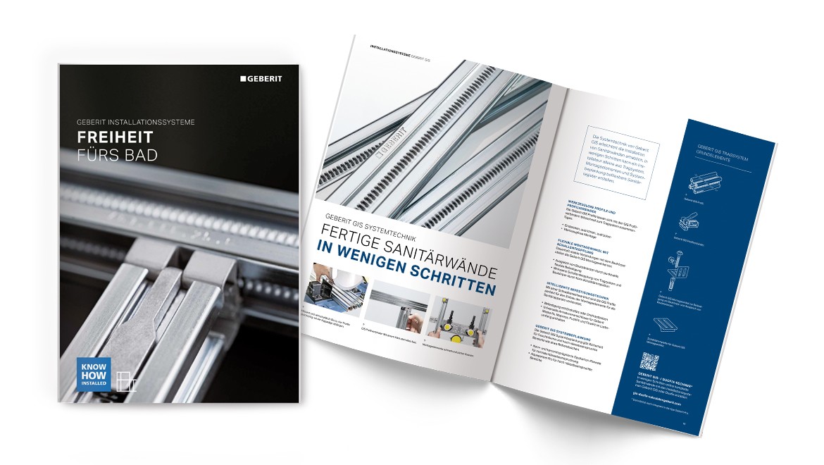 Geberit Produktlinienbroschüre Installationssysteme Geberit Produktlinienbroschüre Installationssysteme