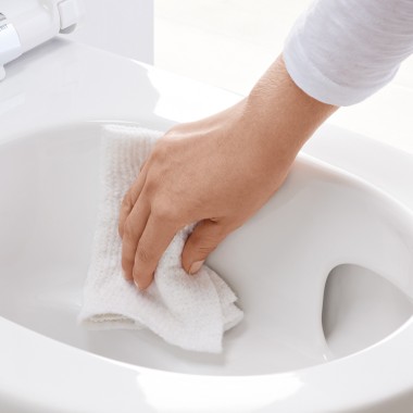 Geberit ONE WC ohne Spülrand für eine leichte Reinigung