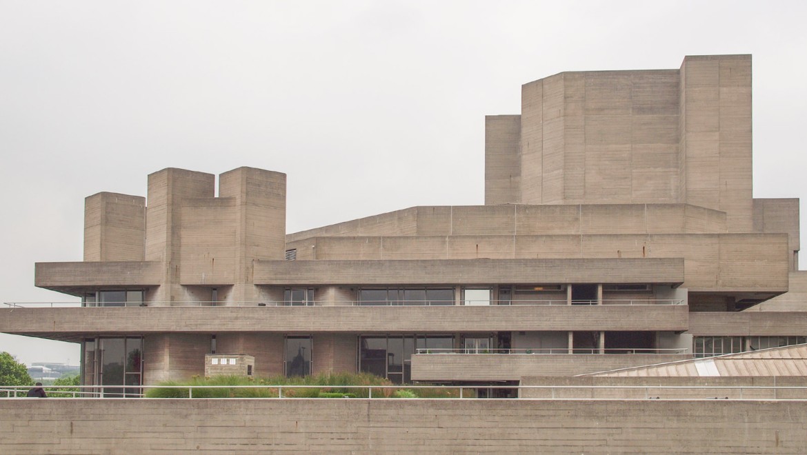 Das Nationaltheater in London – eine Ikone des „Neuen Brutalismus“