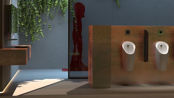 Urinalsystem Geberit Preda